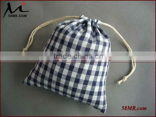Linen Cosmetic Bag,Cloth Drawstring Pouch Bags,Linen Shopping Bag