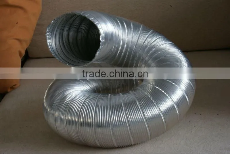 Semi Rigid Air Conditioning Aluminum Flexible Duct