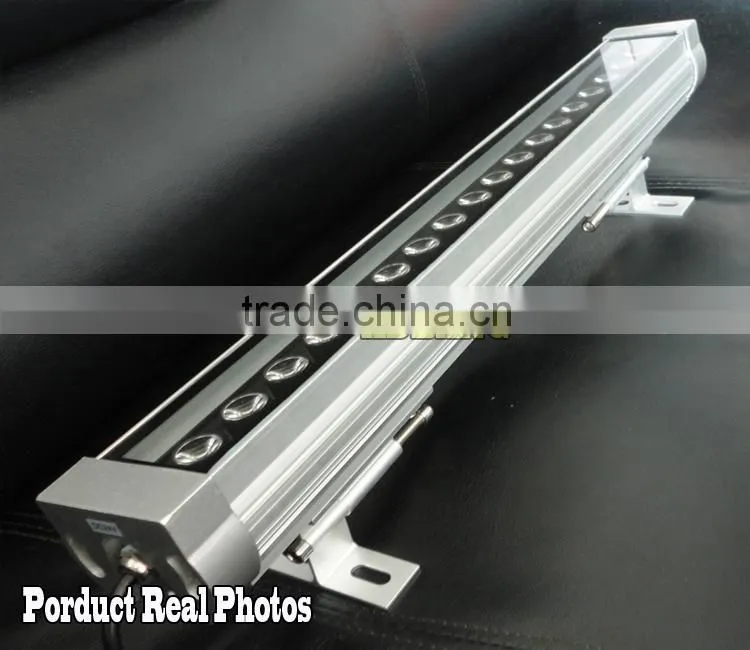 Factory wholesale bridgelux waterproof 18w led wall washer light