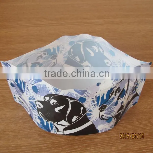 cheapest price recycle dog travel food bag/bowl