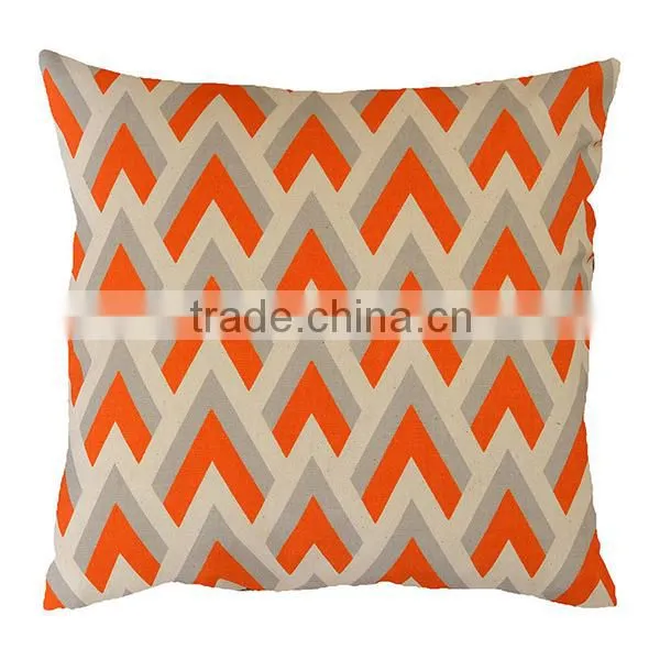 colorful custom geometry pattern home sofa cushion