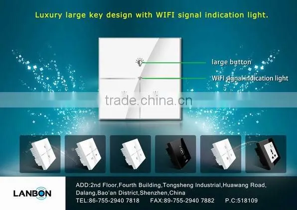 WIFI controlled light switch, WIFI Light Switch for smart home