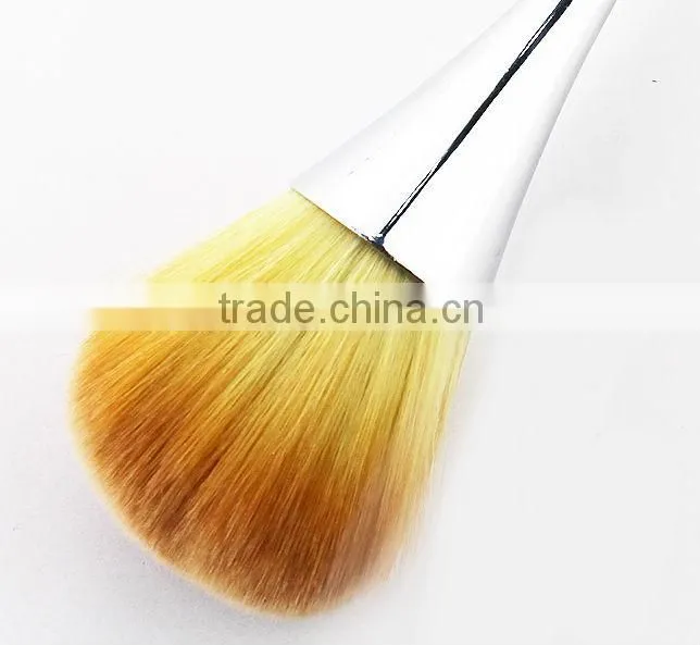 Pro durable aluminum handle powder makeup brush