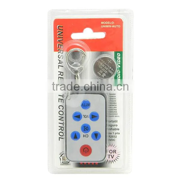 Mini Universal TV Remote Controller With Keychain