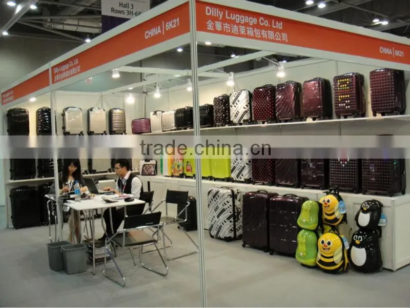 four wheels lightweight abs trolley travel lugggage bag/travel luggage
