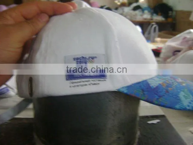 100% cotton twill worn-out washed baseball cap with flat embroidery logo