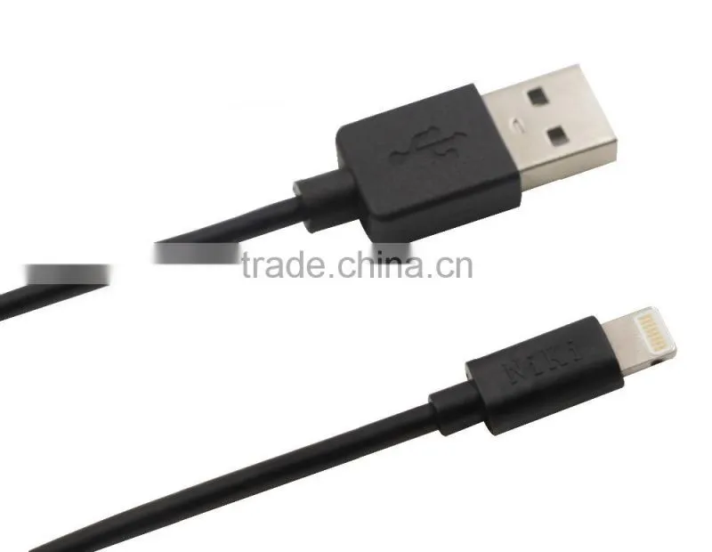Portable usb charger cable wholesale round usb charger cable for Apple products