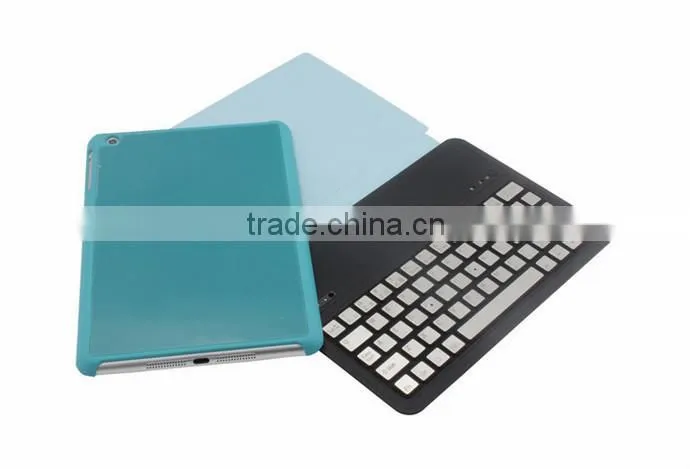 Ultra-thin Bluetooth Keyboard with Leather Cover Case for iPad Mini