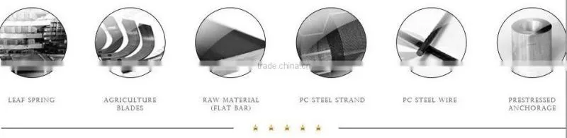 50CrVA spring steel flat bar
