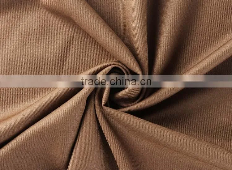 Dress fabric supplier Soft tr tropical factory polyester velvet fabric with burnout tricotine suiting fabric