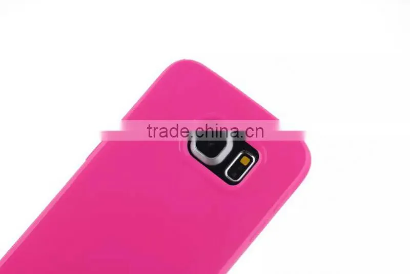 Factory Price Colorful Candy Soft Case For Samsung S6