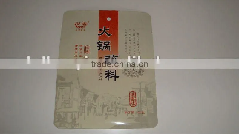 Popular plastic spice wholesale packaging bag