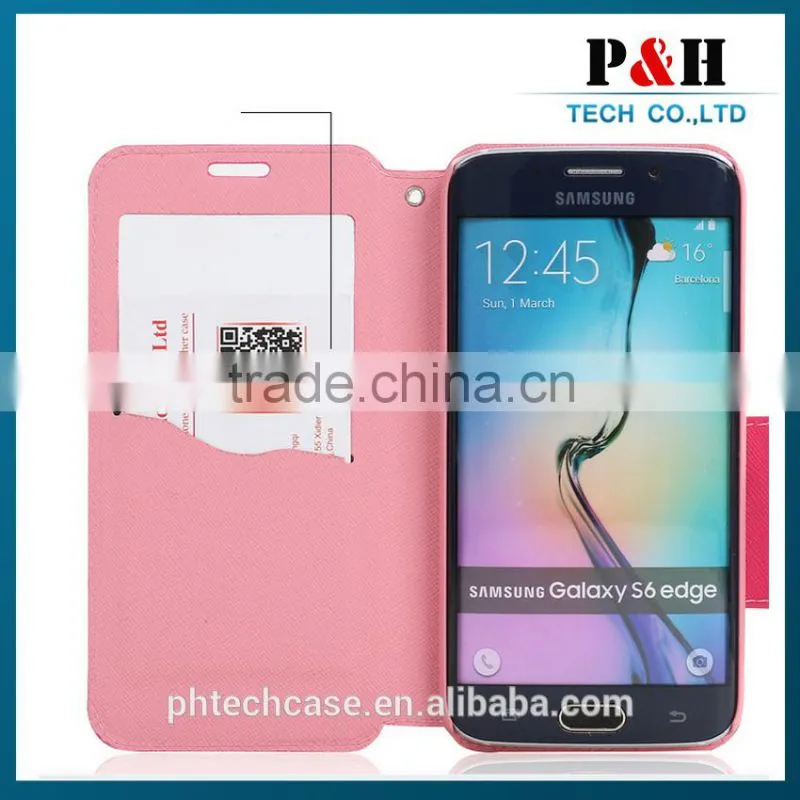Standable leather case for Lenovo S820