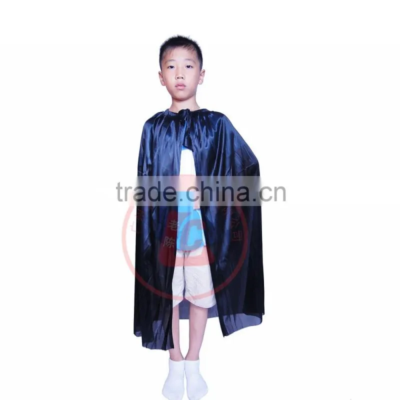 sexy cheap superhero cape halloween vampire satin capes for kids