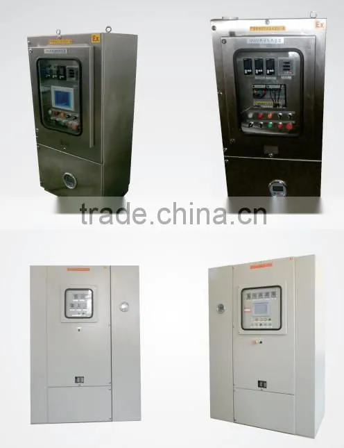 Control panel for explosion proof industrial electric heater