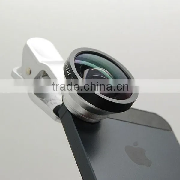 universal clip Lens Super Wide Angle Lens 0.4X for Mobile Phone