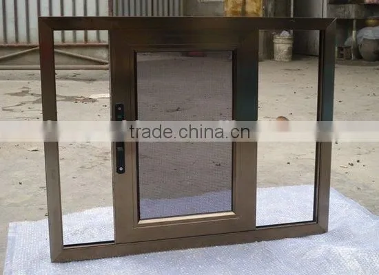 Retractable insect roller screen window(china manufacturer)