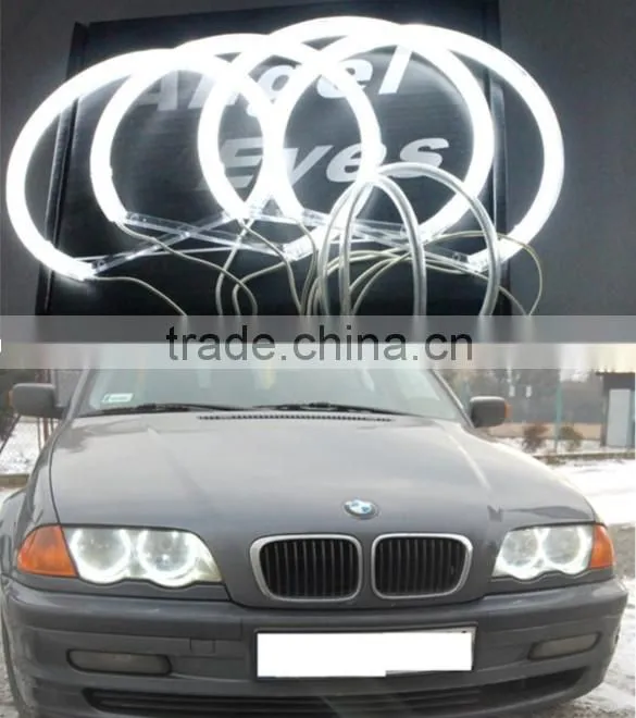 Discoloration RGB LED angel eyes for BMW E39 LED headlight halo ring bulbs for BMW E39 E53 E60 E61 E63 E64 E65 E66 E87