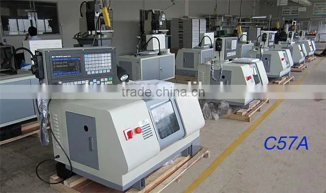2015 , new product mini CNC lathe , cnc min lathe machine with low price C57A