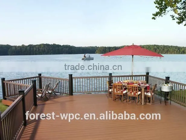 Wood&Plastic Composite material decking/flooring