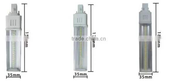 LED Lamp G24, Samsung SMD 5630 LED PL Replacements, LED G24 Bulb 3W/5W/7W/9W/13W/15W