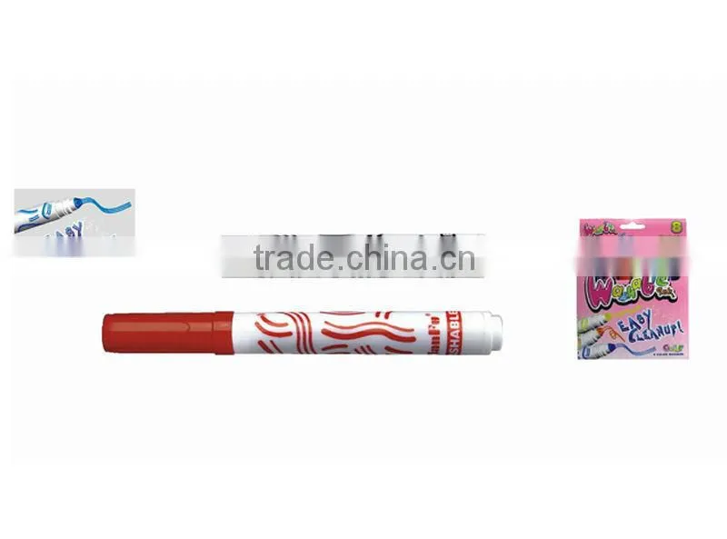 blue washable marker
