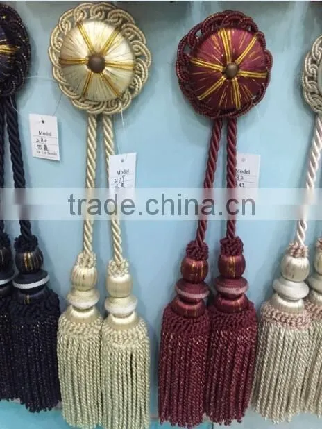 small flower bullion cotton tassel