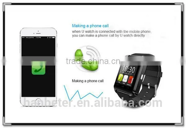 Hotselling Factory Cost Waterproof Newest Design Bluetooth MP3 Watch