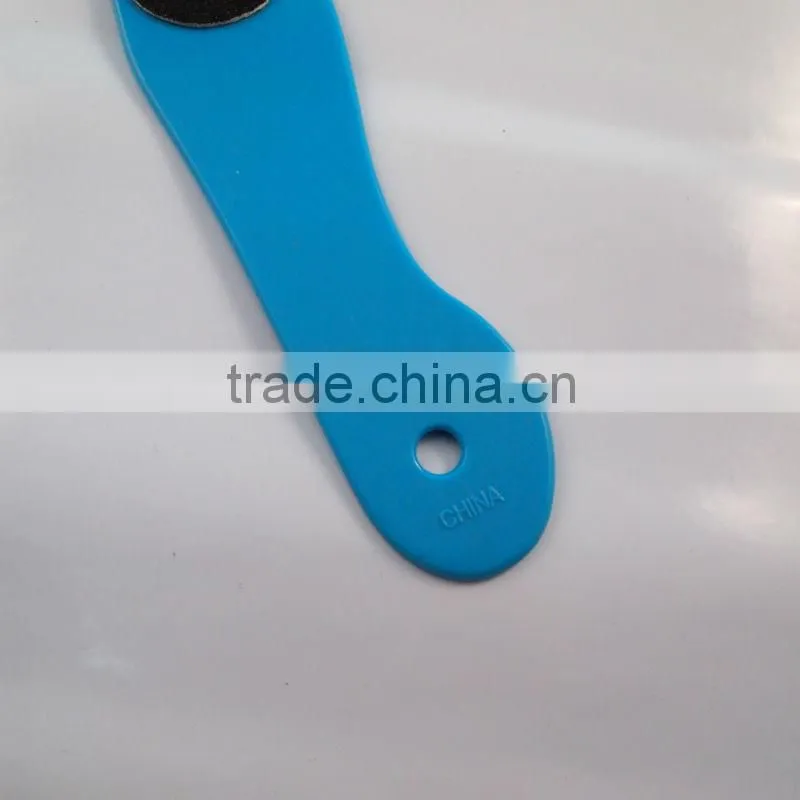 Double side sandpaper foot shaped foot file emery board