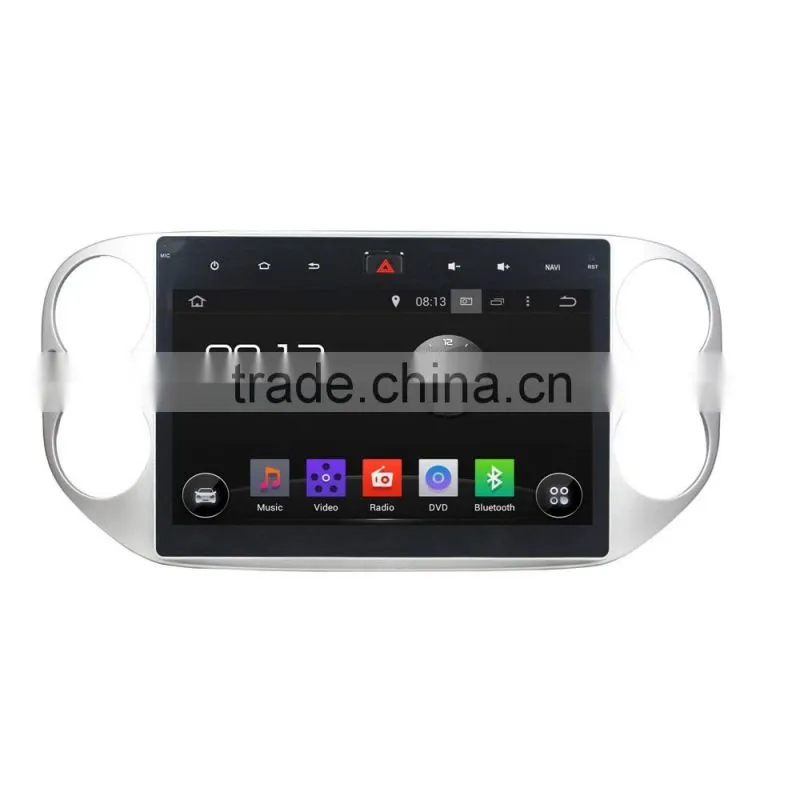 10.1 HD Android 5.1 car multimedia system in dash for volkswagen tiguan navigation radio 2013-2015