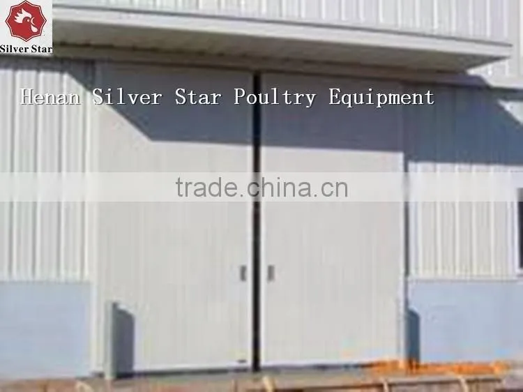 poultry farm use steel structure for battery broiler chicken coop