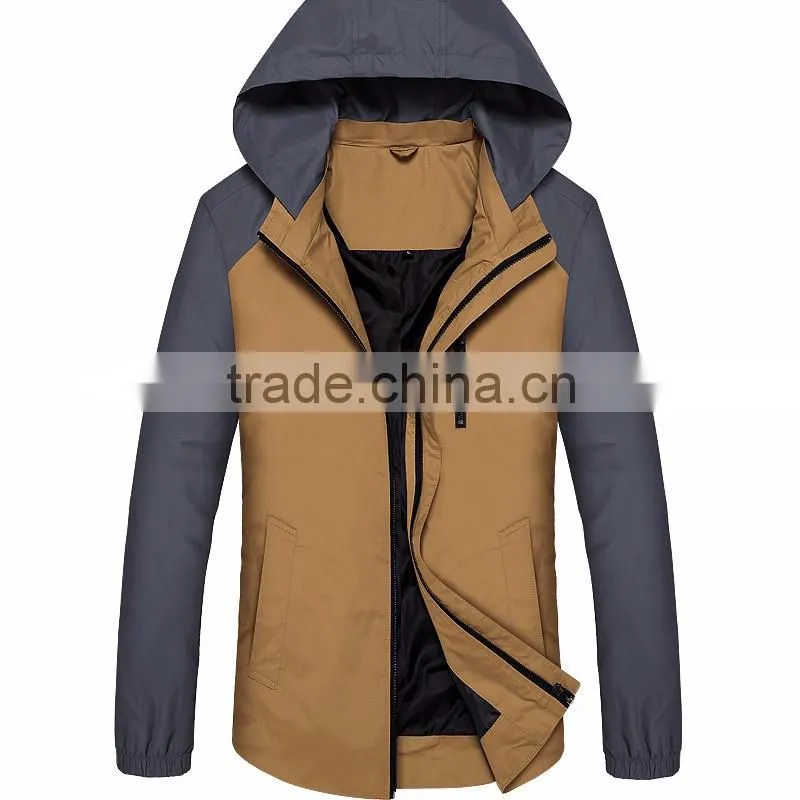 Wholesale custom made formal mens outdoor explore outwear jacket