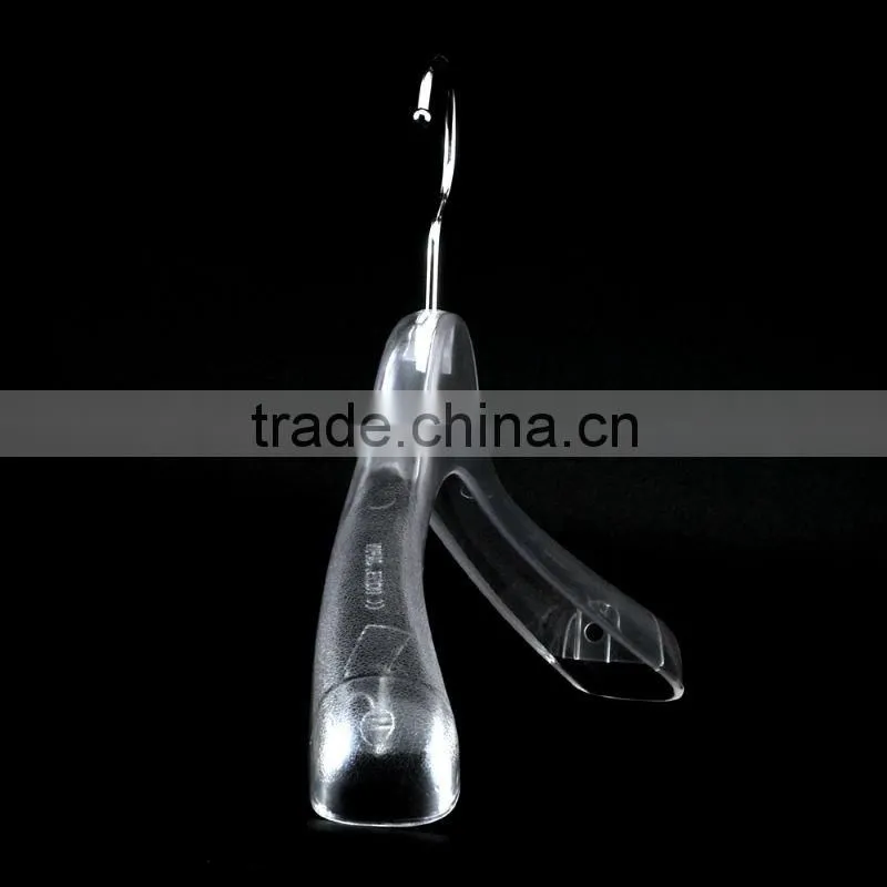 Transparent Plastic Suit Hanger for Boutique Dresses