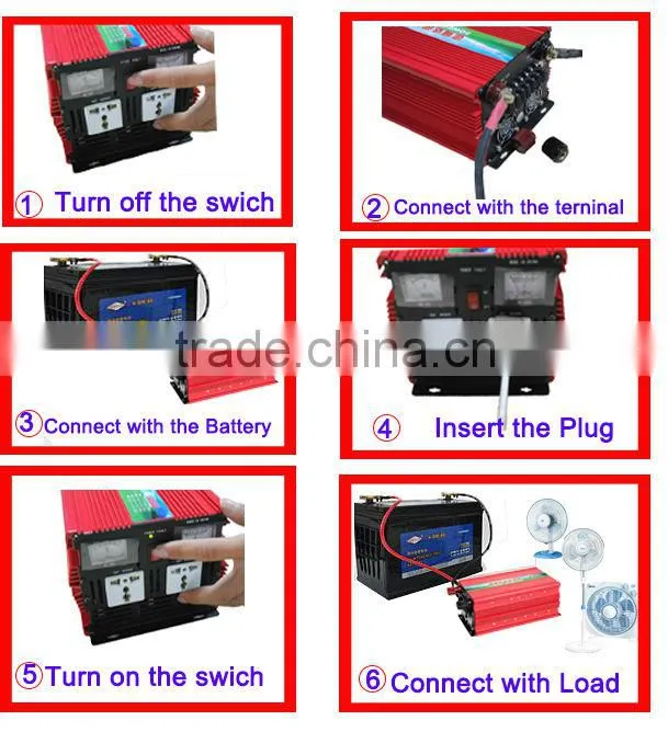 Preferential Price Invertor 12v 230v 3kw Solar Power Inverter Solar Water Pump Inverter