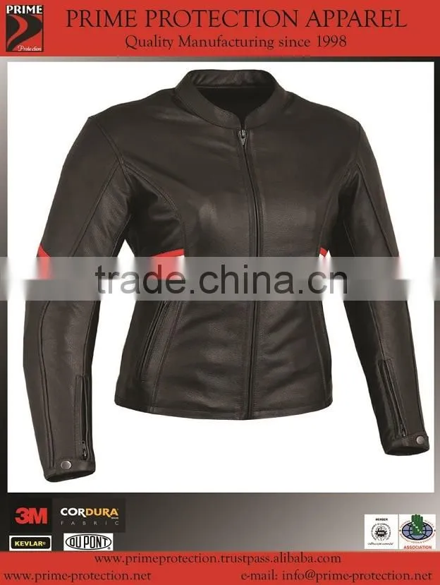 Leather Motorcycle Jacket women