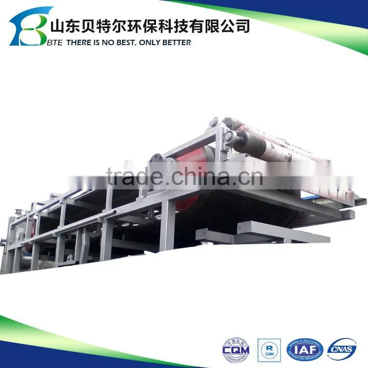 china vacuum belt filter for copper mine use