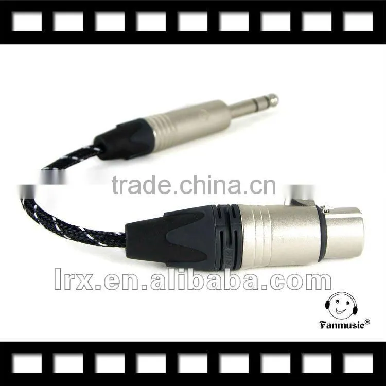 PAILICCS CABLE Balance headphone adapter cable (4-pin XLR female to 6.35 male)