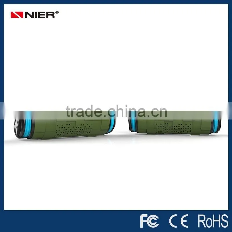 2016 Customized new arrival cheap outdoor travel unique waterproof bluetooth speaker with handsfree call