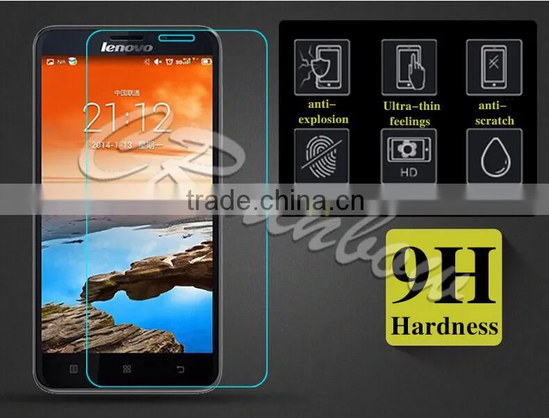 Factory Price tempered glass guard for Lenovo A850+ screen protector glass