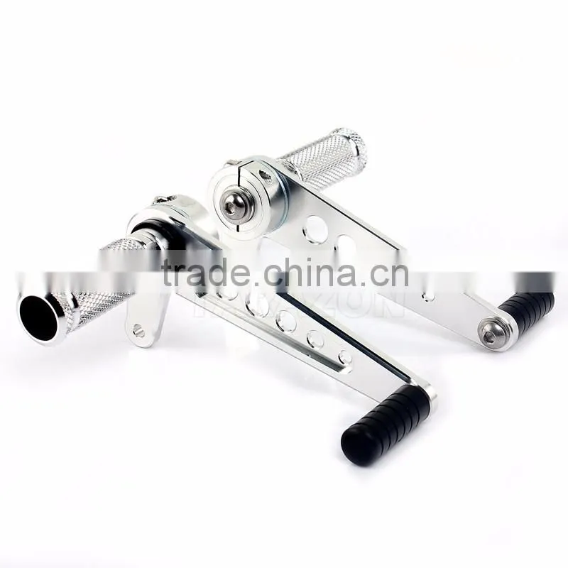 CNC Aluminum alloy motorcycle rear sets for cafe racer
