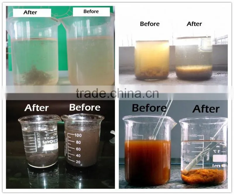 Waste water treatment cation polyacrylamide flocculant