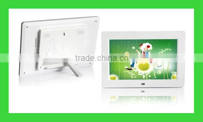 motion sensor digital photo frame with 10.1 inch digital photo frame palstic frame