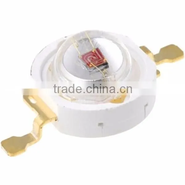 660nm led 3w RED High power led beads for plant grow light Factory wholesale free shipping