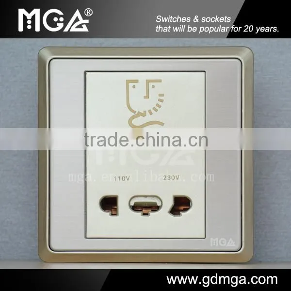 110V/230V shaver socket