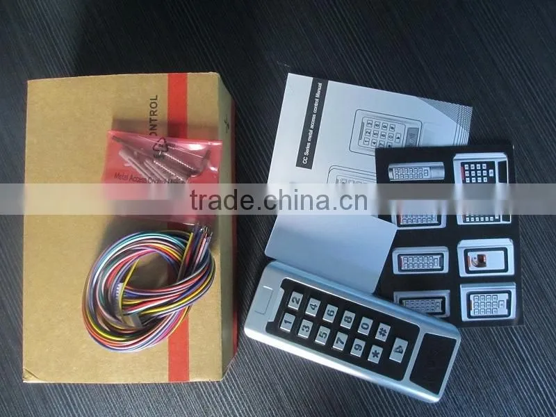 Wiegand plastic rfid keypad reader in access control system