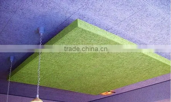 Wood Wool Cement Wood Fiber Acoustic Ceiling Panels