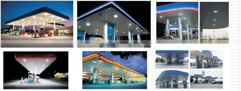 40% off led canopy light gas station for sale ( DLC UL cUL listed )