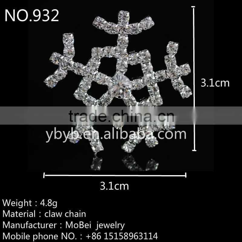 Wholesale empty claw rhinestone close cup chain