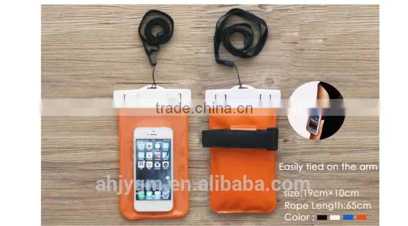 waterproof plastic bag.