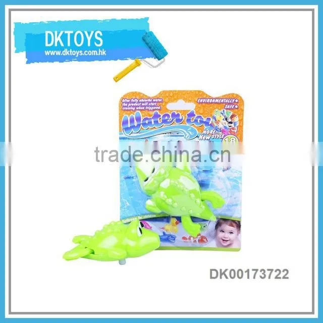 Bright Color Swimming Whale Plastic Wind Up Baby Toy